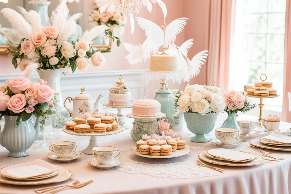 Bridgerton Theme Bridal Shower Ideas