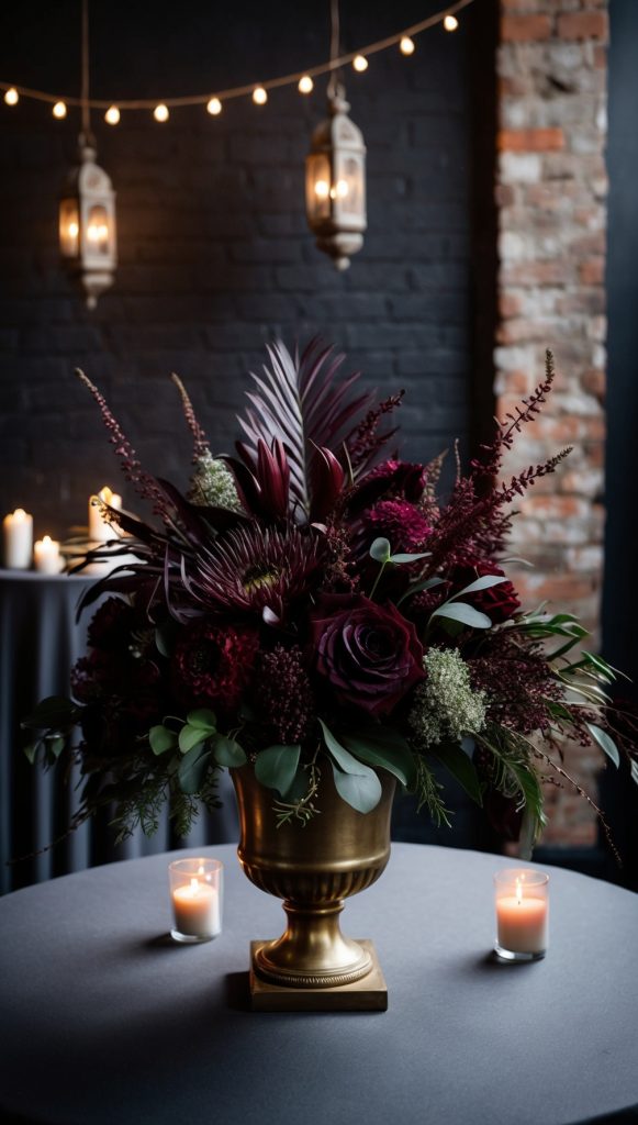 Dark And Moody Wedding Theme