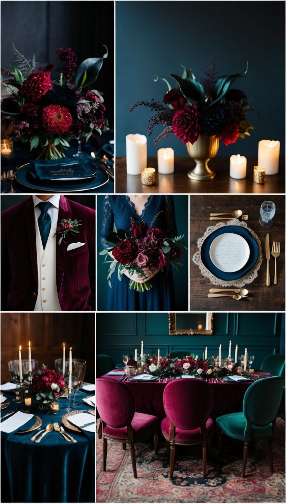 Dark and Moody Wedding Aesthetic