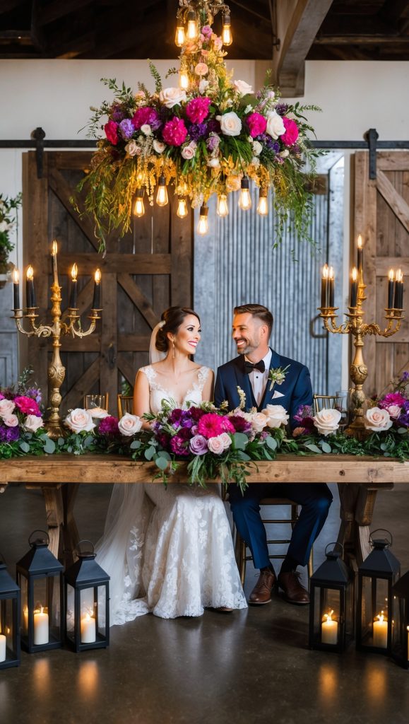 Moody Romantic Wedding Decor