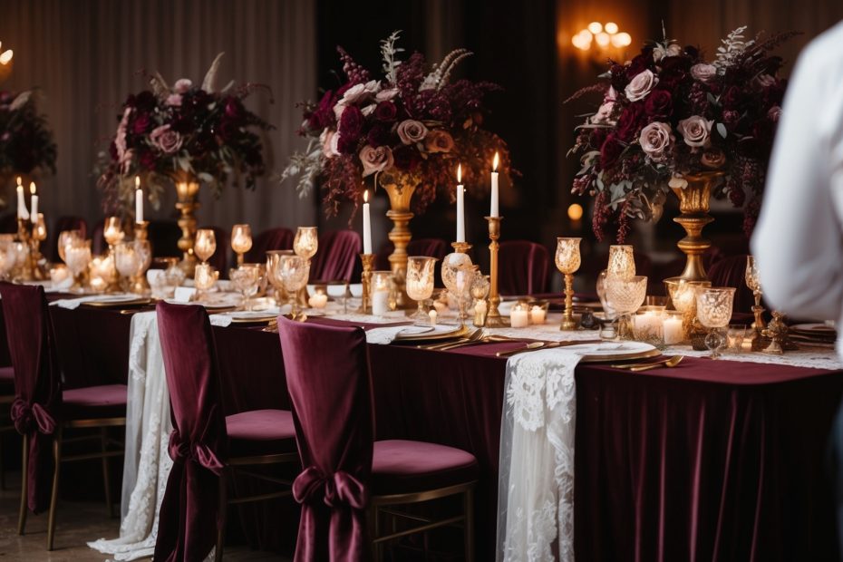 Moody Romantic Wedding Decor Ideas