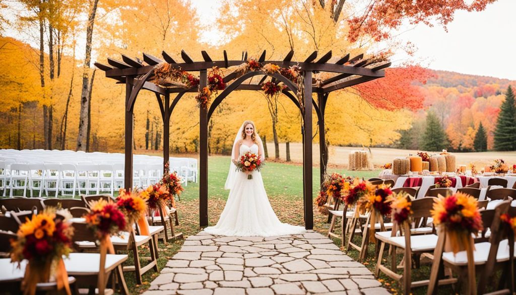 Outdoor Fall Wedding Ideas On A Budget